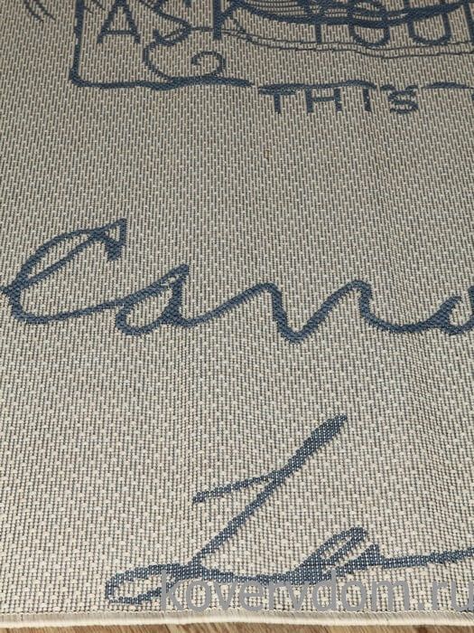 Ковер- циновка COTTAGE 4527 9A01wool blue